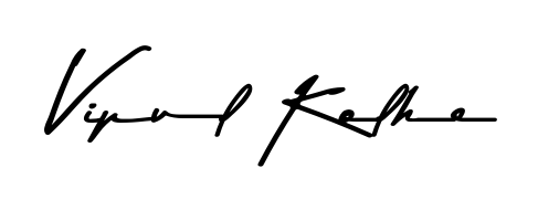 Get inspired by this graceful Asem Kandis PERSONAL USE signature style for name Vipul Kolhe. Smooth loops and balanced proportions for everyday use. Vipul Kolhe signature style 9 images and pictures png