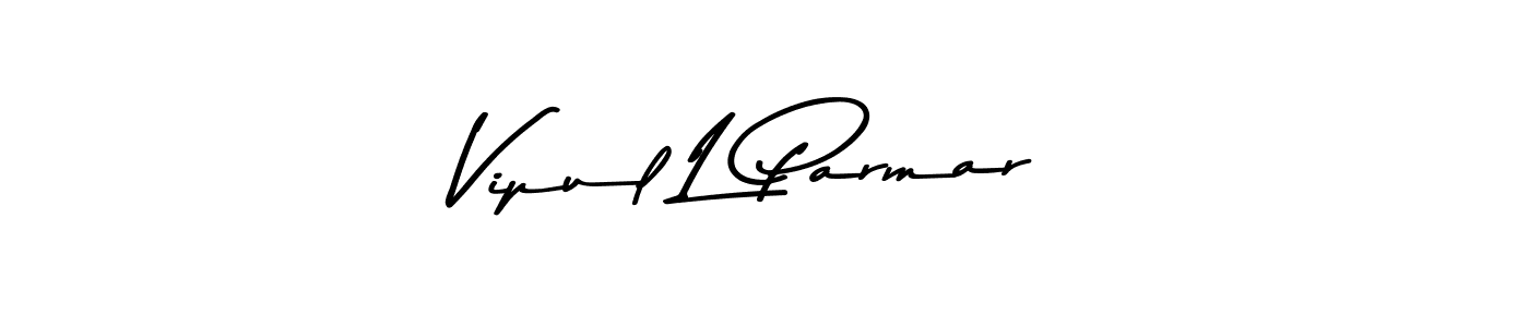 How to Draw Vipul L Parmar signature style? Asem Kandis PERSONAL USE is a latest design signature styles for name Vipul L Parmar. Vipul L Parmar signature style 9 images and pictures png