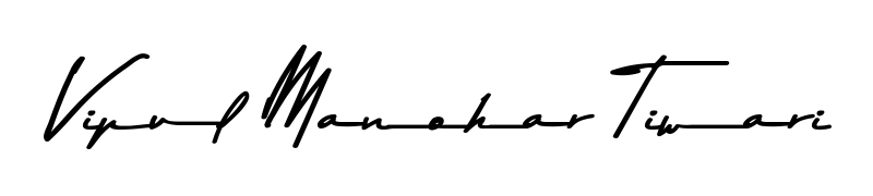 Practice writing Vipul Manohar Tiwari with the flow of Asem Kandis PERSONAL USE lettering. A fantastic source of inspiration for developing your personal signature style. Vipul Manohar Tiwari signature style 9 images and pictures png