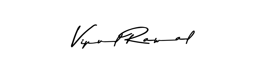 Use a signature maker to create a handwritten signature online. With this signature software, you can design (Asem Kandis PERSONAL USE) your own signature for name Vipul Rawal. Vipul Rawal signature style 9 images and pictures png