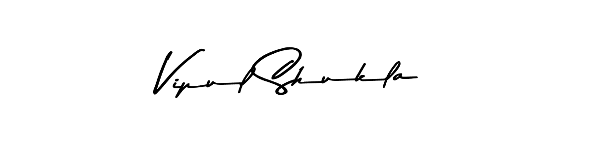 Use a signature maker to create a handwritten signature online. With this signature software, you can design (Asem Kandis PERSONAL USE) your own signature for name Vipul Shukla. Vipul Shukla signature style 9 images and pictures png