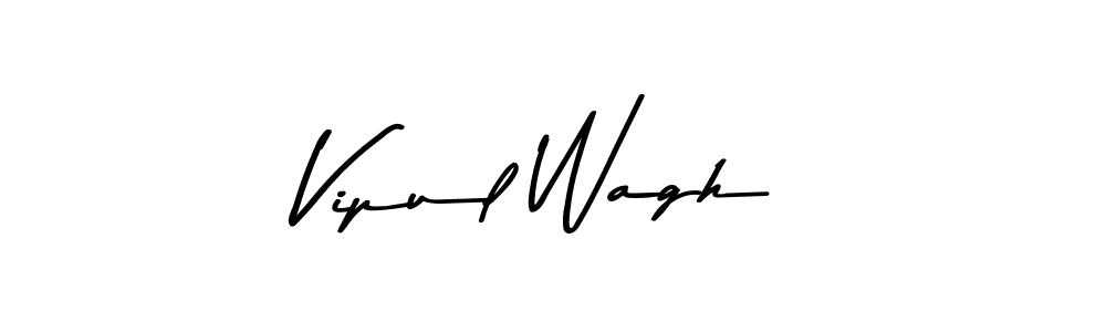 This is the best signature style for the Vipul Wagh name. Also you like these signature font (Asem Kandis PERSONAL USE). Mix name signature. Vipul Wagh signature style 9 images and pictures png