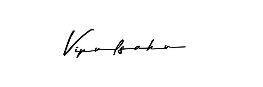 Vipulsahu stylish signature style. Best Handwritten Sign (Asem Kandis PERSONAL USE) for my name. Handwritten Signature Collection Ideas for my name Vipulsahu. Vipulsahu signature style 9 images and pictures png