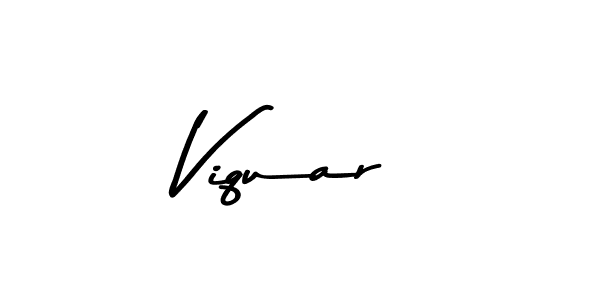 How to make Viquar signature? Asem Kandis PERSONAL USE is a professional autograph style. Create handwritten signature for Viquar name. Viquar signature style 9 images and pictures png