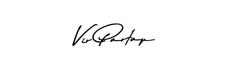 Make a beautiful signature design for name Vir Partap. With this signature (Asem Kandis PERSONAL USE) style, you can create a handwritten signature for free. Vir Partap signature style 9 images and pictures png