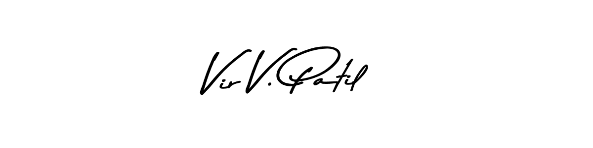 It looks lik you need a new signature style for name Vir V. Patil. Design unique handwritten (Asem Kandis PERSONAL USE) signature with our free signature maker in just a few clicks. Vir V. Patil signature style 9 images and pictures png