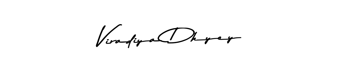 Also You can easily find your signature by using the search form. We will create Viradiya Dhyey name handwritten signature images for you free of cost using Asem Kandis PERSONAL USE sign style. Viradiya Dhyey signature style 9 images and pictures png