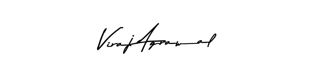 How to make Viraj Agrawal signature? Asem Kandis PERSONAL USE is a professional autograph style. Create handwritten signature for Viraj Agrawal name. Viraj Agrawal signature style 9 images and pictures png