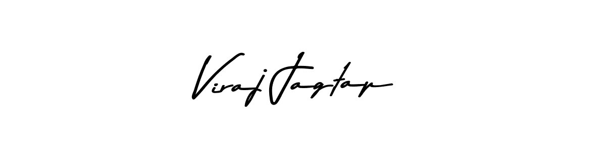 Design your own signature with our free online signature maker. With this signature software, you can create a handwritten (Asem Kandis PERSONAL USE) signature for name Viraj Jagtap. Viraj Jagtap signature style 9 images and pictures png
