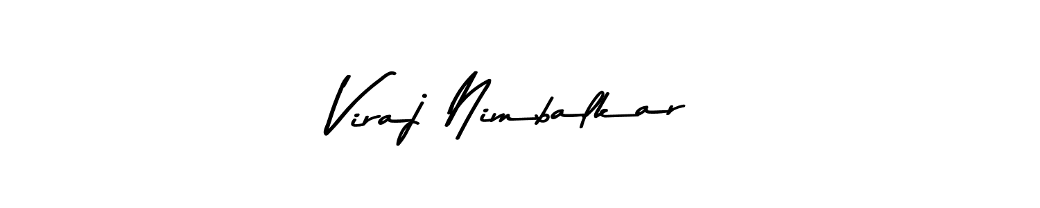 This is the best signature style for the Viraj Nimbalkar name. Also you like these signature font (Asem Kandis PERSONAL USE). Mix name signature. Viraj Nimbalkar signature style 9 images and pictures png