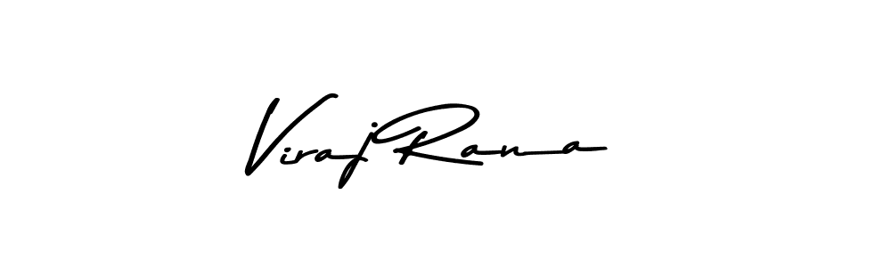 Make a beautiful signature design for name Viraj Rana. With this signature (Asem Kandis PERSONAL USE) style, you can create a handwritten signature for free. Viraj Rana signature style 9 images and pictures png