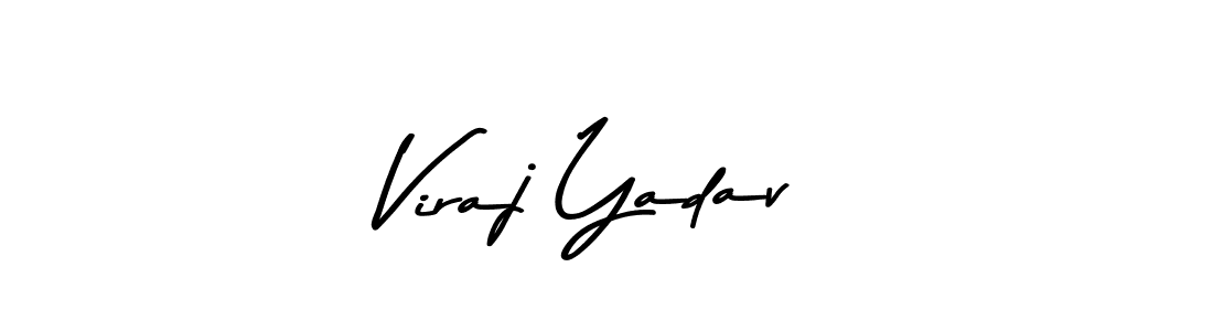 Viraj Yadav stylish signature style. Best Handwritten Sign (Asem Kandis PERSONAL USE) for my name. Handwritten Signature Collection Ideas for my name Viraj Yadav. Viraj Yadav signature style 9 images and pictures png