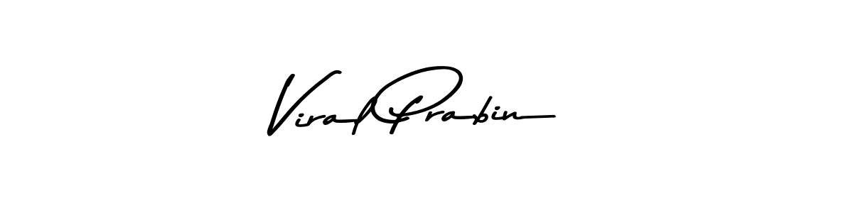 This is the best signature style for the Viral Prabin name. Also you like these signature font (Asem Kandis PERSONAL USE). Mix name signature. Viral Prabin signature style 9 images and pictures png