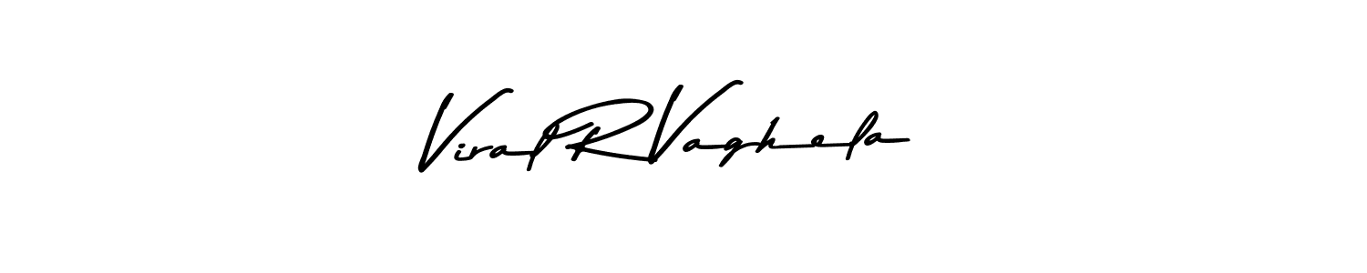 You should practise on your own different ways (Asem Kandis PERSONAL USE) to write your name (Viral R Vaghela) in signature. don't let someone else do it for you. Viral R Vaghela signature style 9 images and pictures png