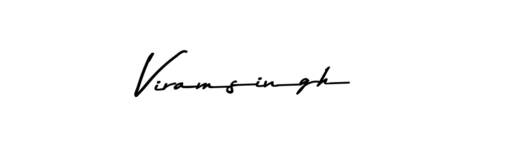 You should practise on your own different ways (Asem Kandis PERSONAL USE) to write your name (Viramsingh) in signature. don't let someone else do it for you. Viramsingh signature style 9 images and pictures png