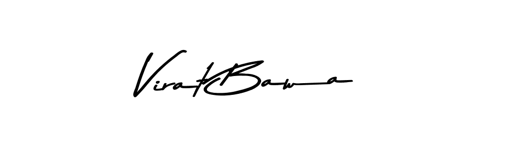 How to make Virat Bawa signature? Asem Kandis PERSONAL USE is a professional autograph style. Create handwritten signature for Virat Bawa name. Virat Bawa signature style 9 images and pictures png