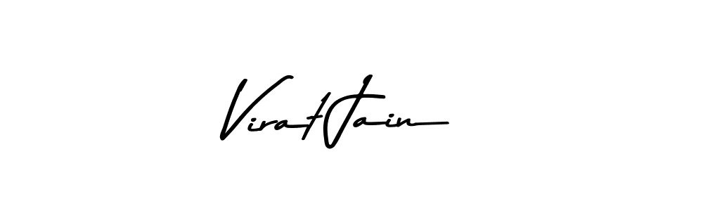 Asem Kandis PERSONAL USE is a professional signature style that is perfect for those who want to add a touch of class to their signature. It is also a great choice for those who want to make their signature more unique. Get Virat Jain name to fancy signature for free. Virat Jain signature style 9 images and pictures png