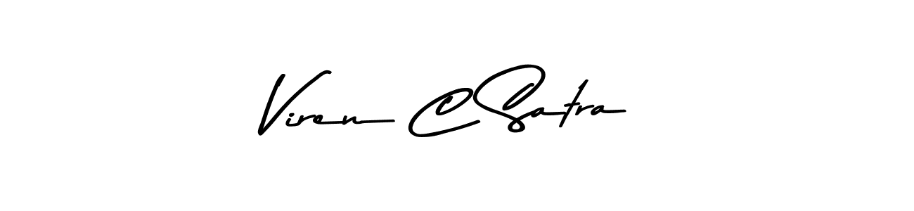 How to Draw Viren C Satra signature style? Asem Kandis PERSONAL USE is a latest design signature styles for name Viren C Satra. Viren C Satra signature style 9 images and pictures png