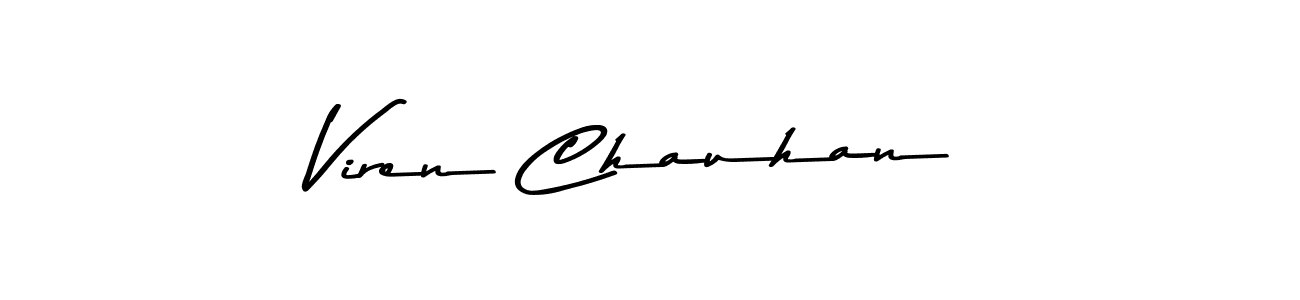 if you are searching for the best signature style for your name Viren Chauhan. so please give up your signature search. here we have designed multiple signature styles  using Asem Kandis PERSONAL USE. Viren Chauhan signature style 9 images and pictures png