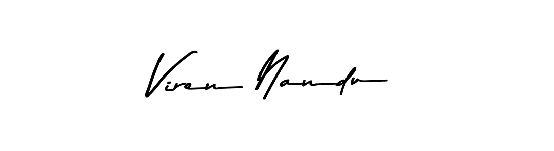 Also You can easily find your signature by using the search form. We will create Viren Nandu name handwritten signature images for you free of cost using Asem Kandis PERSONAL USE sign style. Viren Nandu signature style 9 images and pictures png
