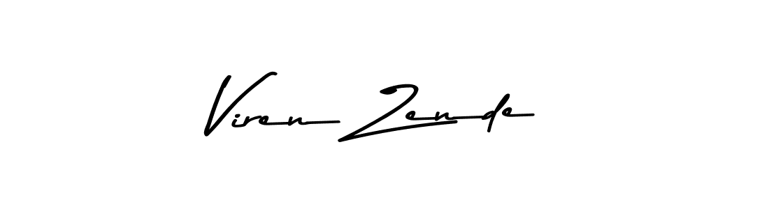How to Draw Viren Zende signature style? Asem Kandis PERSONAL USE is a latest design signature styles for name Viren Zende. Viren Zende signature style 9 images and pictures png