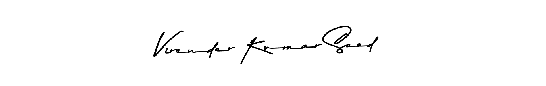 Make a beautiful signature design for name Virender Kumar Sood. Use this online signature maker to create a handwritten signature for free. Virender Kumar Sood signature style 9 images and pictures png