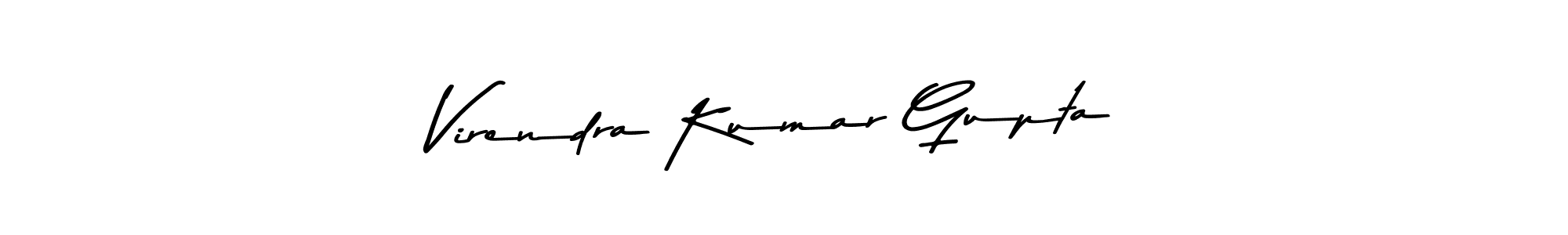 Design your own signature with our free online signature maker. With this signature software, you can create a handwritten (Asem Kandis PERSONAL USE) signature for name Virendra Kumar Gupta. Virendra Kumar Gupta signature style 9 images and pictures png