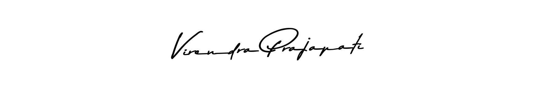 Make a short Virendra Prajapati signature style. Manage your documents anywhere anytime using Asem Kandis PERSONAL USE. Create and add eSignatures, submit forms, share and send files easily. Virendra Prajapati signature style 9 images and pictures png