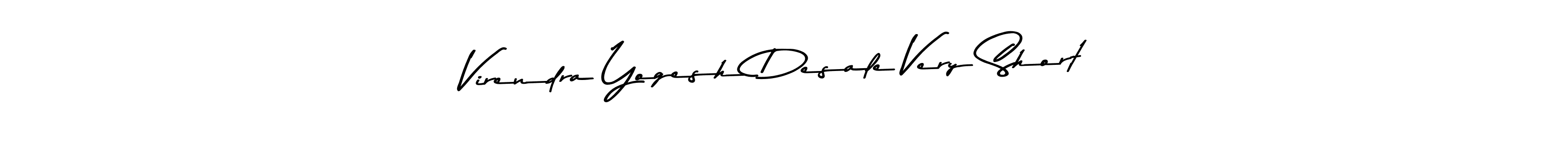 if you are searching for the best signature style for your name Virendra Yogesh Desale Very Short. so please give up your signature search. here we have designed multiple signature styles  using Asem Kandis PERSONAL USE. Virendra Yogesh Desale Very Short signature style 9 images and pictures png