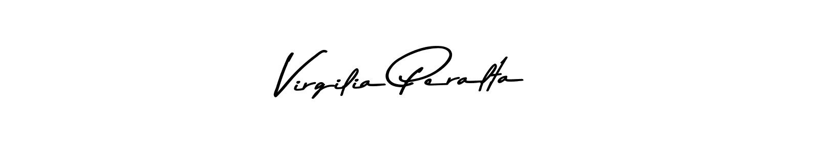 Asem Kandis PERSONAL USE is a professional signature style that is perfect for those who want to add a touch of class to their signature. It is also a great choice for those who want to make their signature more unique. Get Virgilia Peralta name to fancy signature for free. Virgilia Peralta signature style 9 images and pictures png