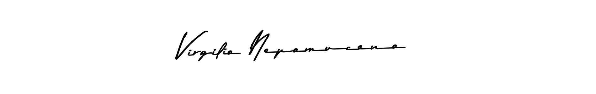 Make a beautiful signature design for name Virgilio Nepomuceno. Use this online signature maker to create a handwritten signature for free. Virgilio Nepomuceno signature style 9 images and pictures png