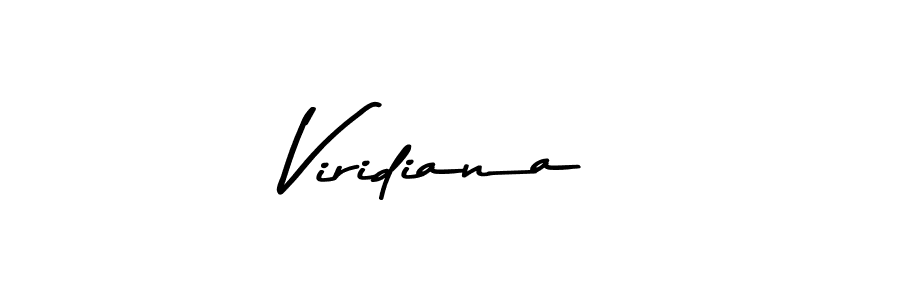Design your own signature with our free online signature maker. With this signature software, you can create a handwritten (Asem Kandis PERSONAL USE) signature for name Viridiana. Viridiana signature style 9 images and pictures png