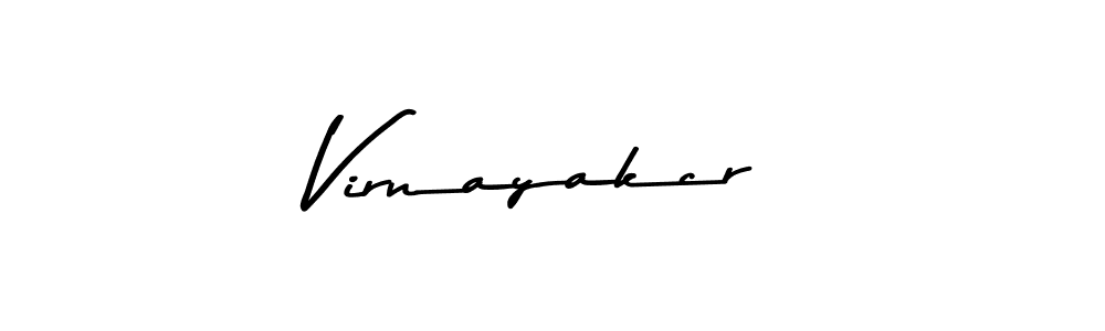 Virnayakcr stylish signature style. Best Handwritten Sign (Asem Kandis PERSONAL USE) for my name. Handwritten Signature Collection Ideas for my name Virnayakcr. Virnayakcr signature style 9 images and pictures png