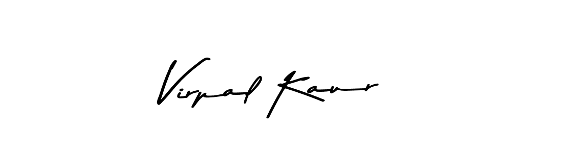 How to make Virpal Kaur signature? Asem Kandis PERSONAL USE is a professional autograph style. Create handwritten signature for Virpal Kaur name. Virpal Kaur signature style 9 images and pictures png