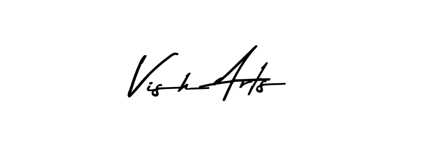 Also You can easily find your signature by using the search form. We will create Vish Arts name handwritten signature images for you free of cost using Asem Kandis PERSONAL USE sign style. Vish Arts signature style 9 images and pictures png