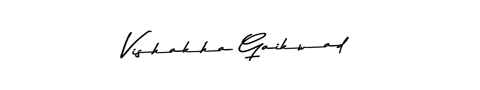 You can use this online signature creator to create a handwritten signature for the name Vishakha Gaikwad. This is the best online autograph maker. Vishakha Gaikwad signature style 9 images and pictures png