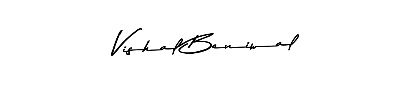 if you are searching for the best signature style for your name Vishal Beniwal. so please give up your signature search. here we have designed multiple signature styles  using Asem Kandis PERSONAL USE. Vishal Beniwal signature style 9 images and pictures png
