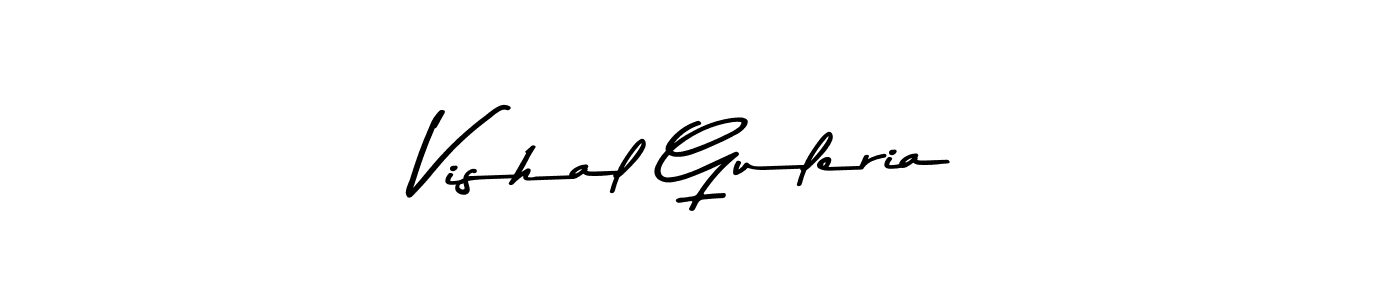 Make a beautiful signature design for name Vishal Guleria. Use this online signature maker to create a handwritten signature for free. Vishal Guleria signature style 9 images and pictures png