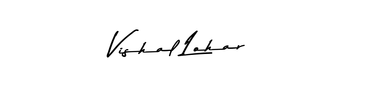 You should practise on your own different ways (Asem Kandis PERSONAL USE) to write your name (Vishal Lohar) in signature. don't let someone else do it for you. Vishal Lohar signature style 9 images and pictures png