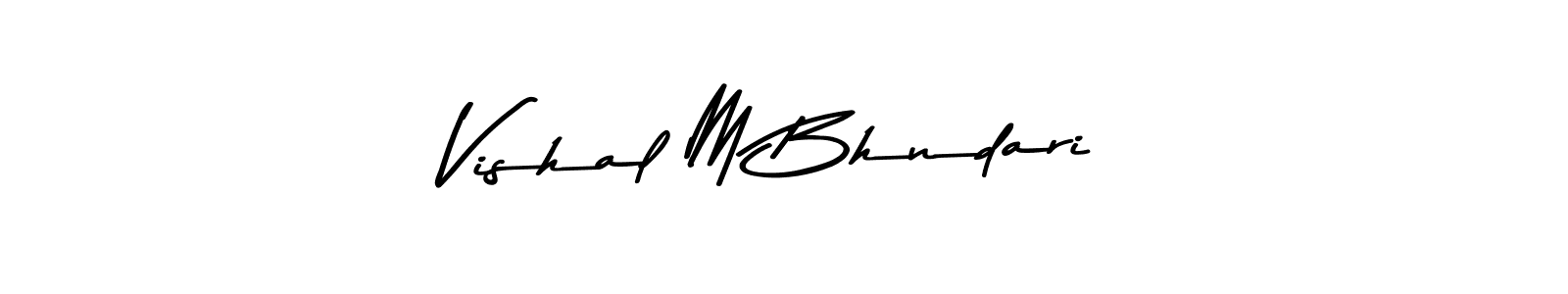 See photos of Vishal M Bhndari official signature by Spectra . Check more albums & portfolios. Read reviews & check more about Asem Kandis PERSONAL USE font. Vishal M Bhndari signature style 9 images and pictures png