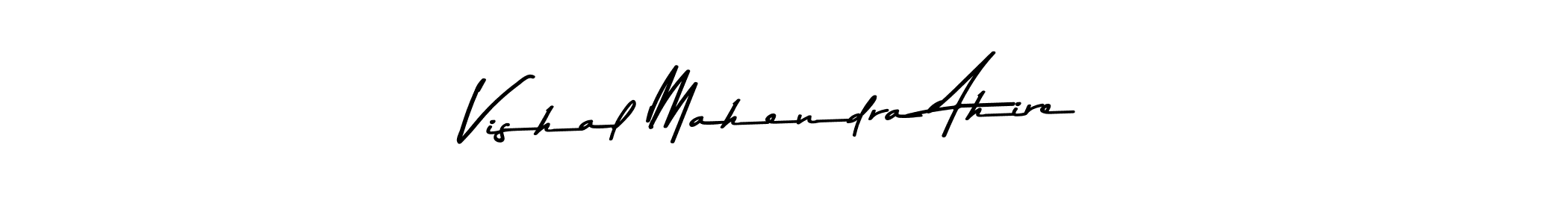 This is the best signature style for the Vishal Mahendra Ahire name. Also you like these signature font (Asem Kandis PERSONAL USE). Mix name signature. Vishal Mahendra Ahire signature style 9 images and pictures png