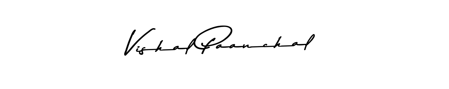 How to make Vishal Paanchal signature? Asem Kandis PERSONAL USE is a professional autograph style. Create handwritten signature for Vishal Paanchal name. Vishal Paanchal signature style 9 images and pictures png