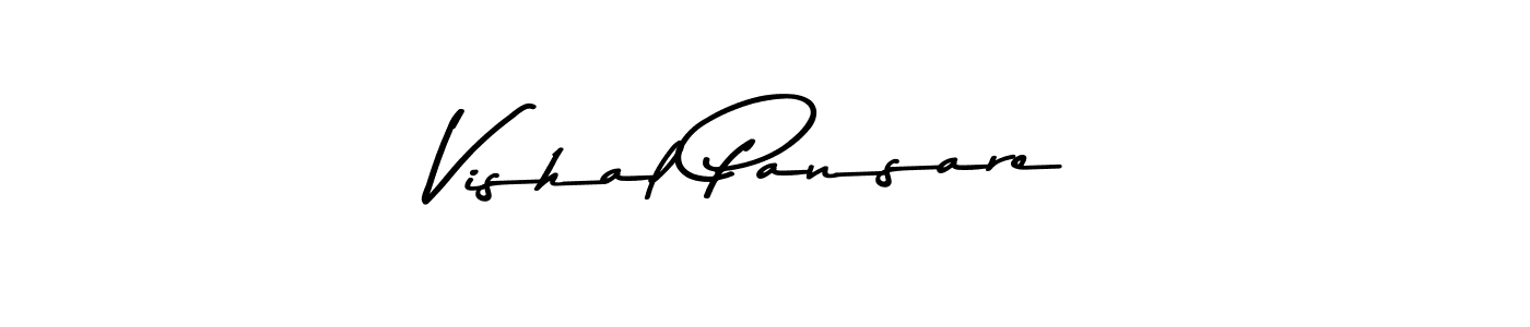 if you are searching for the best signature style for your name Vishal Pansare. so please give up your signature search. here we have designed multiple signature styles  using Asem Kandis PERSONAL USE. Vishal Pansare signature style 9 images and pictures png