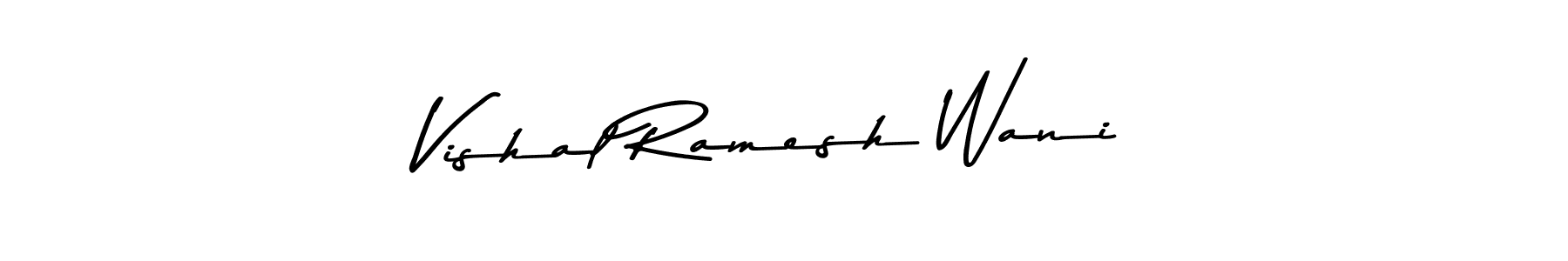 How to Draw Vishal Ramesh Wani signature style? Asem Kandis PERSONAL USE is a latest design signature styles for name Vishal Ramesh Wani. Vishal Ramesh Wani signature style 9 images and pictures png