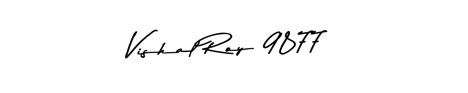 The best way (Asem Kandis PERSONAL USE) to make a short signature is to pick only two or three words in your name. The name Vishal Roy 9877 include a total of six letters. For converting this name. Vishal Roy 9877 signature style 9 images and pictures png