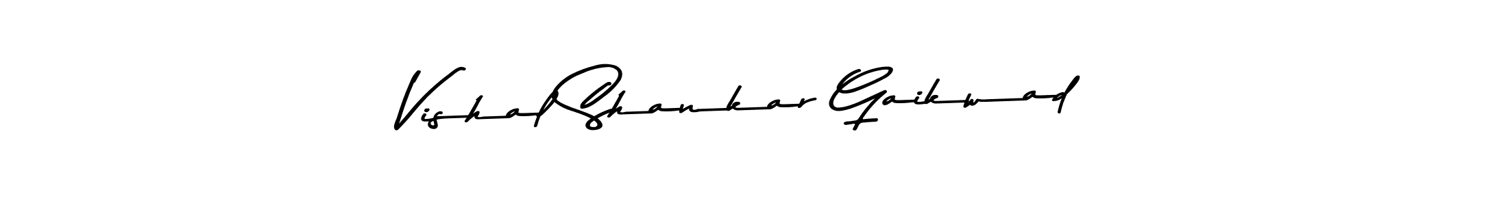 How to make Vishal Shankar Gaikwad signature? Asem Kandis PERSONAL USE is a professional autograph style. Create handwritten signature for Vishal Shankar Gaikwad name. Vishal Shankar Gaikwad signature style 9 images and pictures png