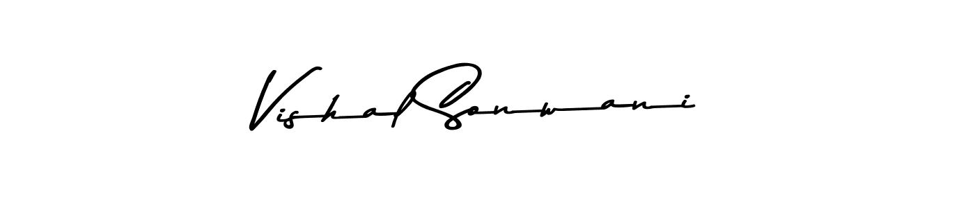 Also we have Vishal Sonwani name is the best signature style. Create professional handwritten signature collection using Asem Kandis PERSONAL USE autograph style. Vishal Sonwani signature style 9 images and pictures png