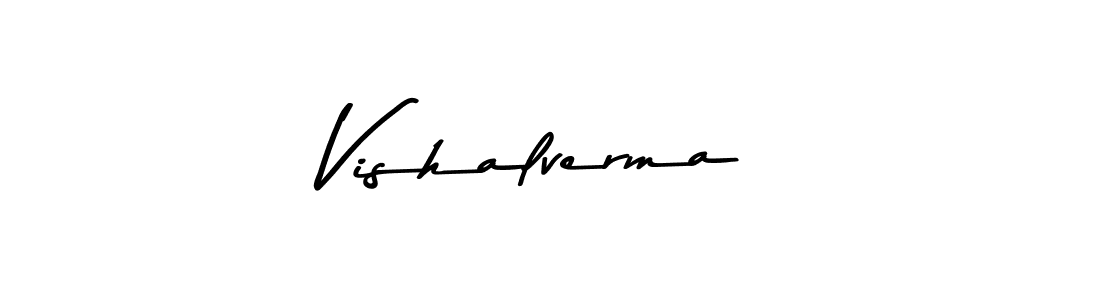 Make a beautiful signature design for name Vishalverma. With this signature (Asem Kandis PERSONAL USE) style, you can create a handwritten signature for free. Vishalverma signature style 9 images and pictures png