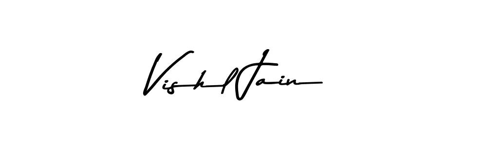 You can use this online signature creator to create a handwritten signature for the name Vishl Jain. This is the best online autograph maker. Vishl Jain signature style 9 images and pictures png
