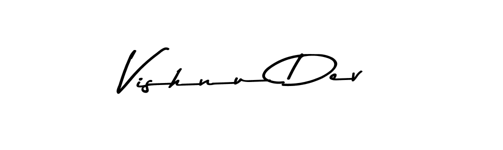 Similarly Asem Kandis PERSONAL USE is the best handwritten signature design. Signature creator online .You can use it as an online autograph creator for name Vishnu Dev. Vishnu Dev signature style 9 images and pictures png